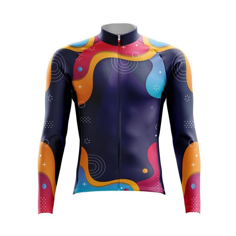 Men Women Cycling Jersey Long Sleeve Breathable Quick Dry Performance Bike Apparel Riding