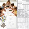 Large Garden Sunflower for Painting, Reusable Flower Cutout Template for DIY