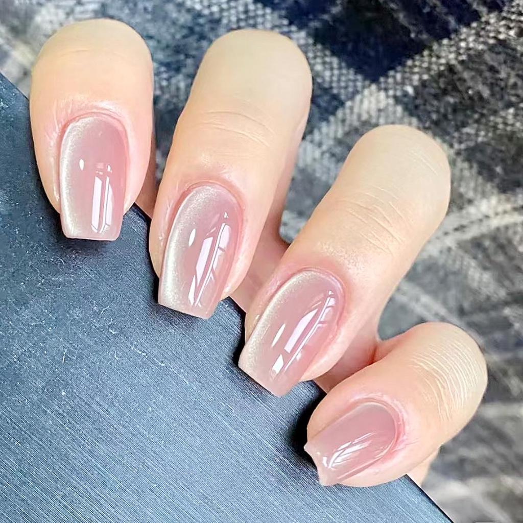 Handmade High-End Flash Diamond Nails: Boost Skin Glow with Pure Desire Style