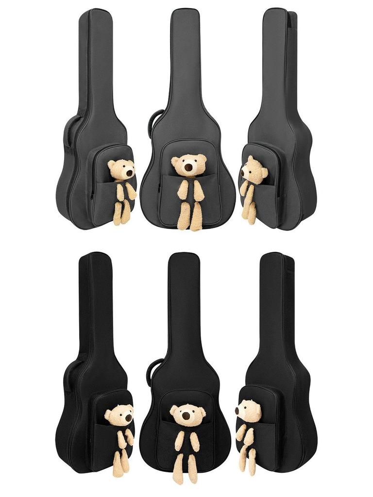 Akusticus Folk Guitar Gig Bag: Cute Personality Backpack for 40/41/36 Inch Guitars