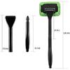 XINXIYAN Windshield Cleaner Tool Car Window Cleaner Ide Interior Windshield Cleaning Tool(Green-Rectangle)