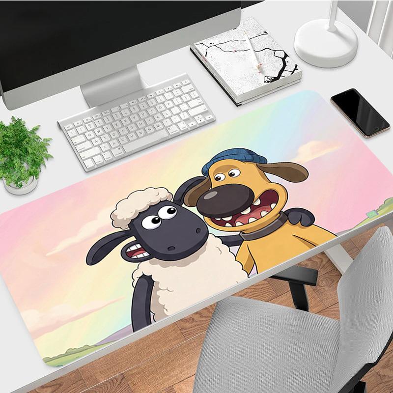 Sheep Dog Xl Gaming Mouse Pad Nonslip Rubber Base Stitched Edge Waterproof Desk Mat For Pc Laptop Gamer Office Computer Accessories C929840