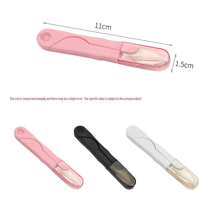 U-Shaped Spring Scissors for Yarn, Thread Trimming, Sewing, Cross-Stitch, Stationery, Office, and Fishing Line.