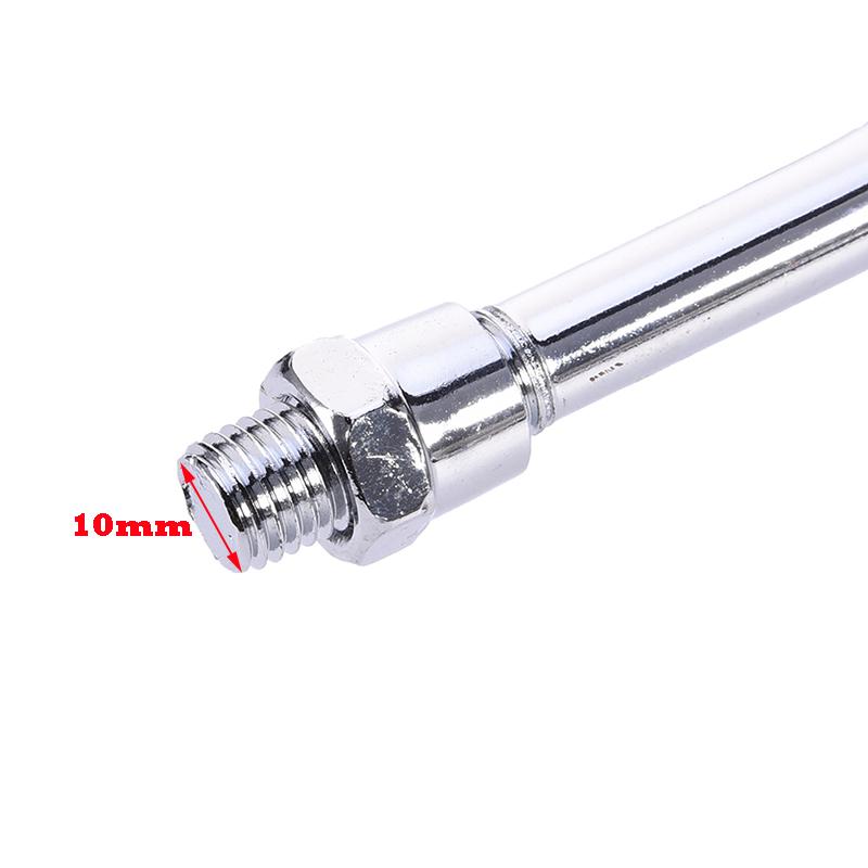 10MM Universal Motorcycle 10mm Chrome Side Rear View Round Mirrors View Rearview Mirror Round