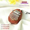 8-Ton Mini-Daumenklavier Kalimba, Sapeli-Holz & Acryl, Tragbares Anfängerinstrument
