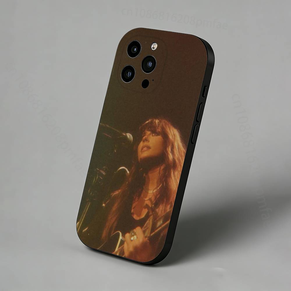 

E-Ella L-Langley Singer iPhone Case For 17,16,15,14,13,12,11 Pro,Max,Plus,X,XS,XR,SE,Mini Back Protector Cover iPhone17