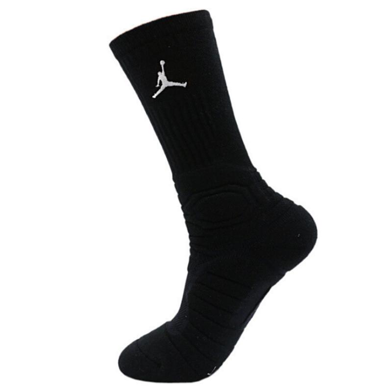 Jordan Ultimate Flight Crew Dri FIT Fabric Basketball Socks Unisex 1 Pack Black SX5250-014 XL