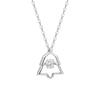 Yongyi S925 Sterling Silver Christmas Tree Necklace - Women's Light Luxury Pendant Jewelry