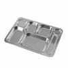 Xiyi 304 Stainless Steel School Canteen Food Tray