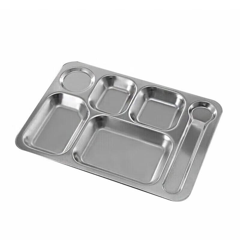 Xiyi 304 Stainless Steel School Canteen Food Tray