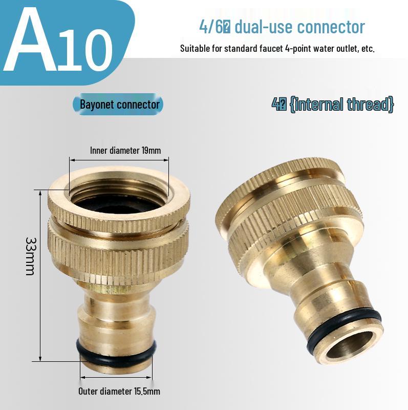 Washing Machine Snap-On Faucet Adapter for Sink and Shower