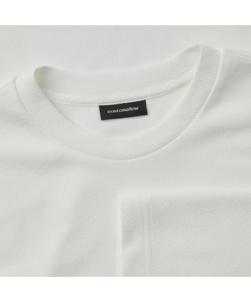 Keoseuuteommellou White Texture T-Shirt Cwtas26211Whx