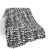Cow Spotted Case Blanket Soft Comfortable Flannel Warm Blanket Birthday Holiday Gift Blanket