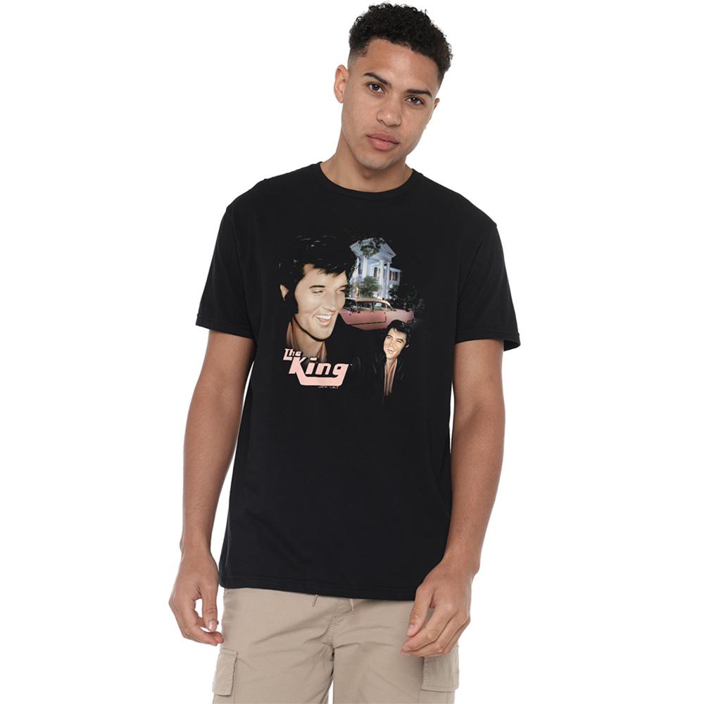 Elvis Presley Unisex Erwachsenen Home Sweet Home T-Shirt