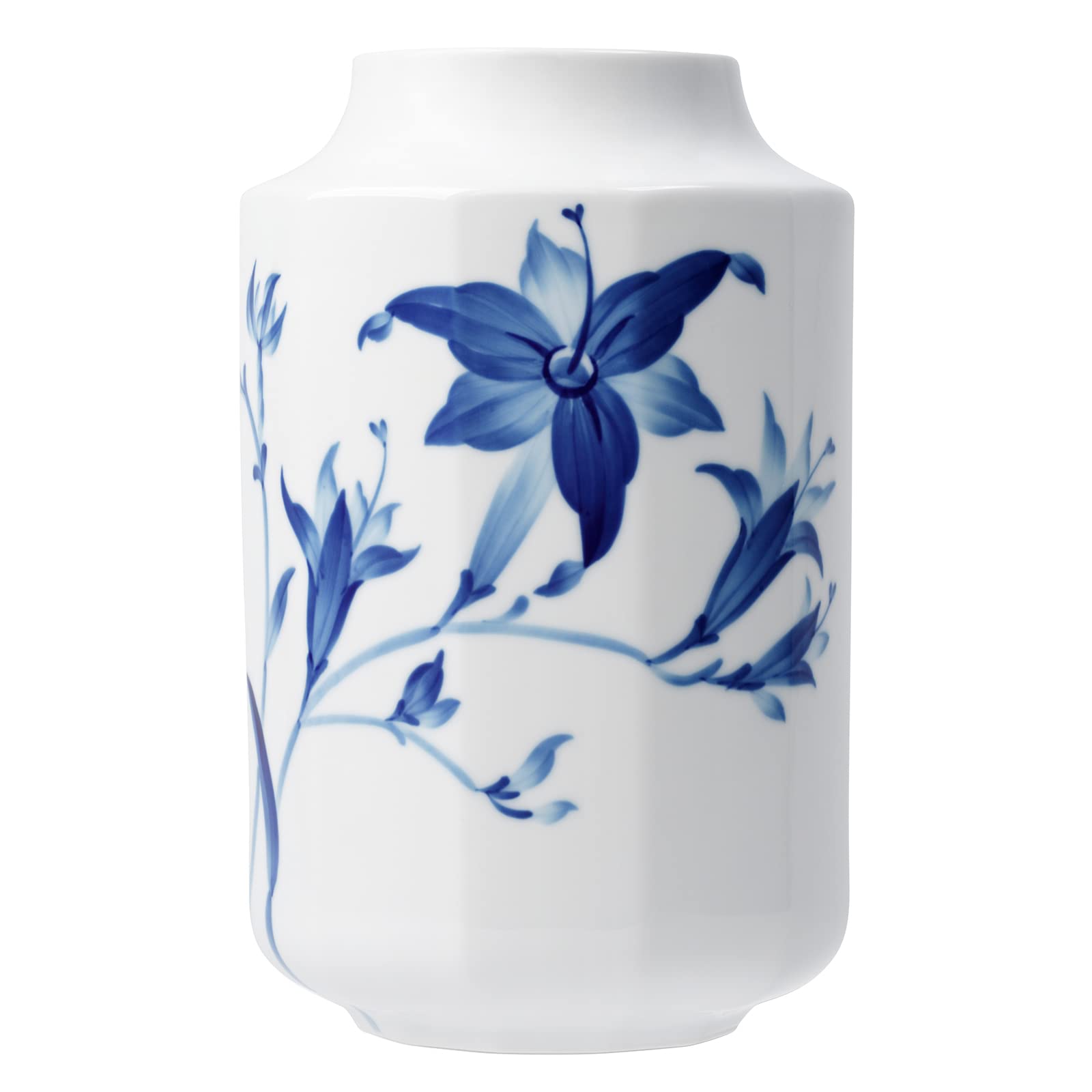 

[Officially Imported] Royal Copenhagen Blomst Flower Vase, 20cm, Daylily, Wedding Gift, 1058869