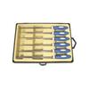 Limes De Précision - Non Spécifié - Assortiment De 6 - Longueur 150 Mm - Formes Variées - Coffret Inclus