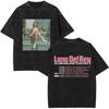 Prané Vintage Lana Del Rey Oči Grafické Tričko Pánské Dámské Módní Oversized Krátký Rukáv Trička Pánské Ležérní Bavlněná Trička