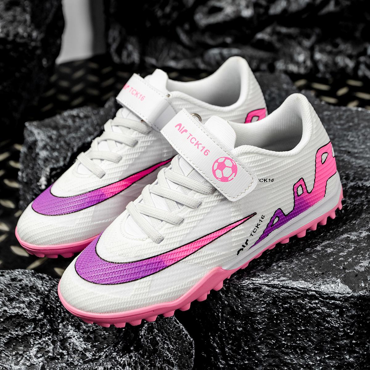 

Boys and girls football shoes, primary school students, broken nails, middle and older children, Velcro, junior high school students, sports shoes, la .30