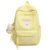 Schoolbag New Embroidered Puppy Backpack Fashion Versatile Large Capacity Casual Backpack Cute High Value Student School Bag