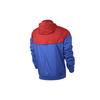 Nike Paris Saint-Germain Collaboration Windrunner Soccer Training Windbreaker Jacket Men Outerwear Blue 886822-439