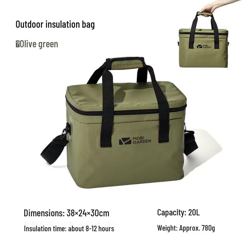 Mobi Garden Cool Ice 20L Faltbare Outdoor Kühlertasche