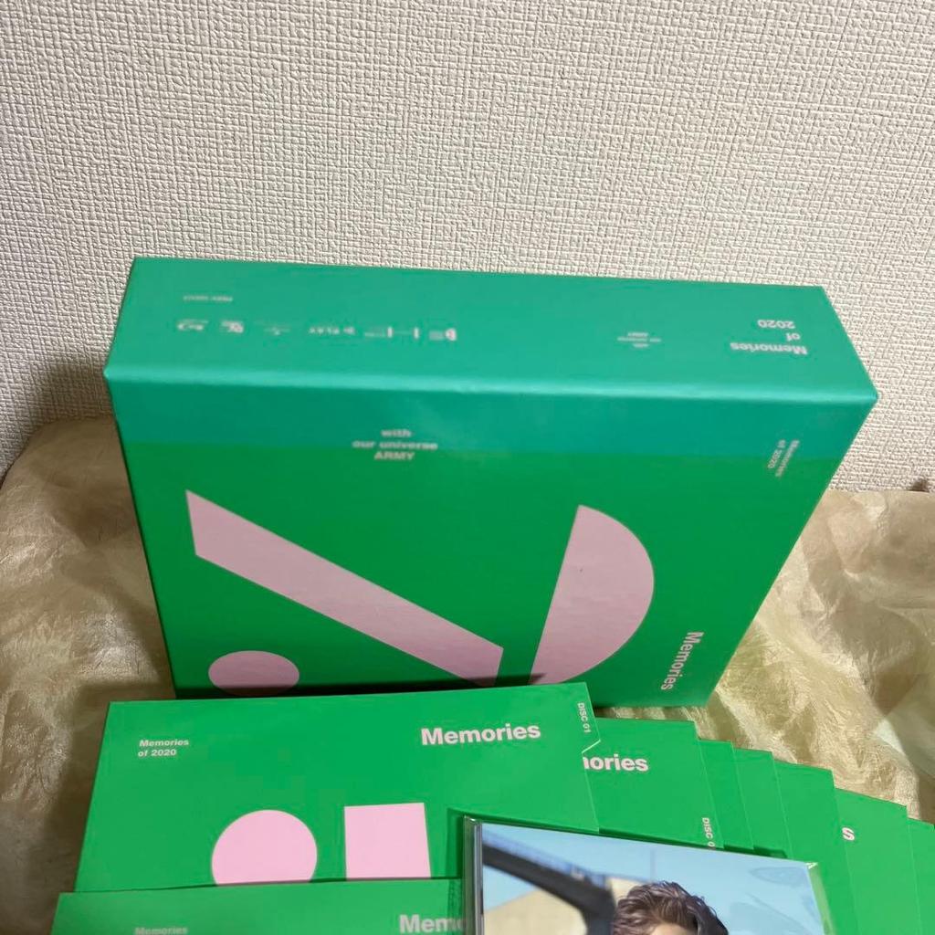[USED] BTS Memories of 2020 Blu-ray with Yoongi Trading Card