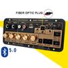 Bluetooth 5.0 Amplifier Board With Optical Audio AMP USB FM Radio TF Player DIY Audio Subwoofer For Karaoke Home Car 110V/220V