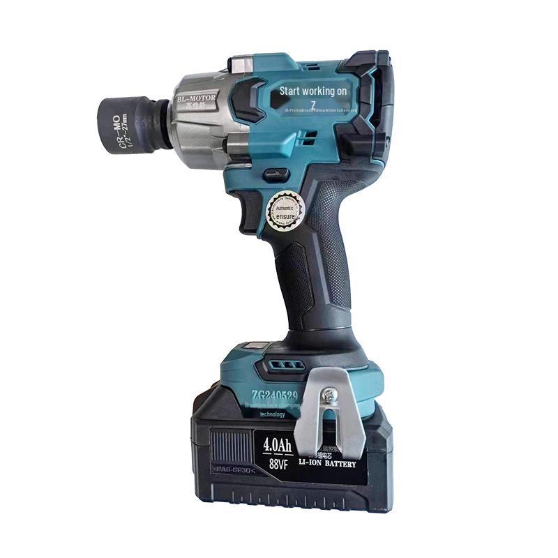 High Torque Brushless Electric Impact Wrench 900N with Lithium Battery - Makita Tool Set