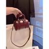 Advanced Retro Soft Leather Pillow Bag, Women's 2026 New Versatile Cylindrical Bag, Niche Light Luxury Hand-held Crossbody Bag