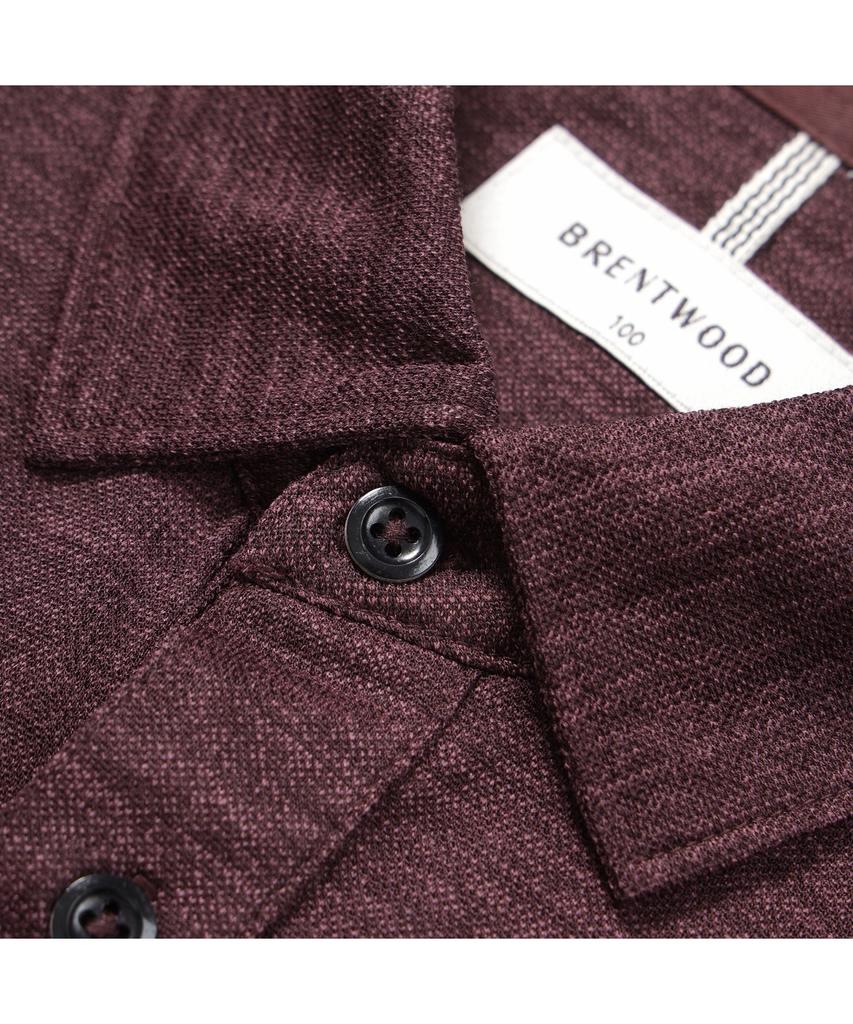 BRENTWOOD [Essentials] Cool Polo Neck T-Shirt Brtam26411Wix