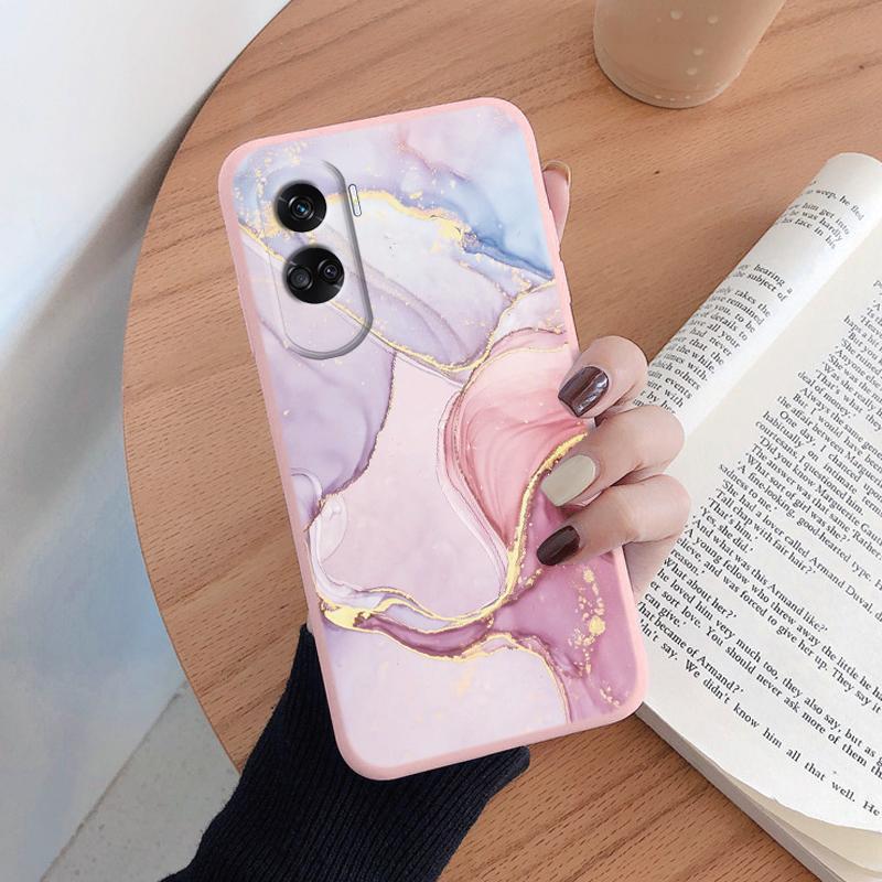 For Honor 90 200 Pro 400 Lite Phone Case Fashion Leopard Print Back Cover Soft Silicone Shockproof Fundas Coque Shell Couple TPU
