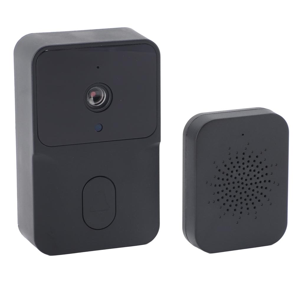 Smart Visual Doorbell HD Night Vision 2 Way Intercom 85 Degrees  Wireless Doorbell Camera for Home Villa