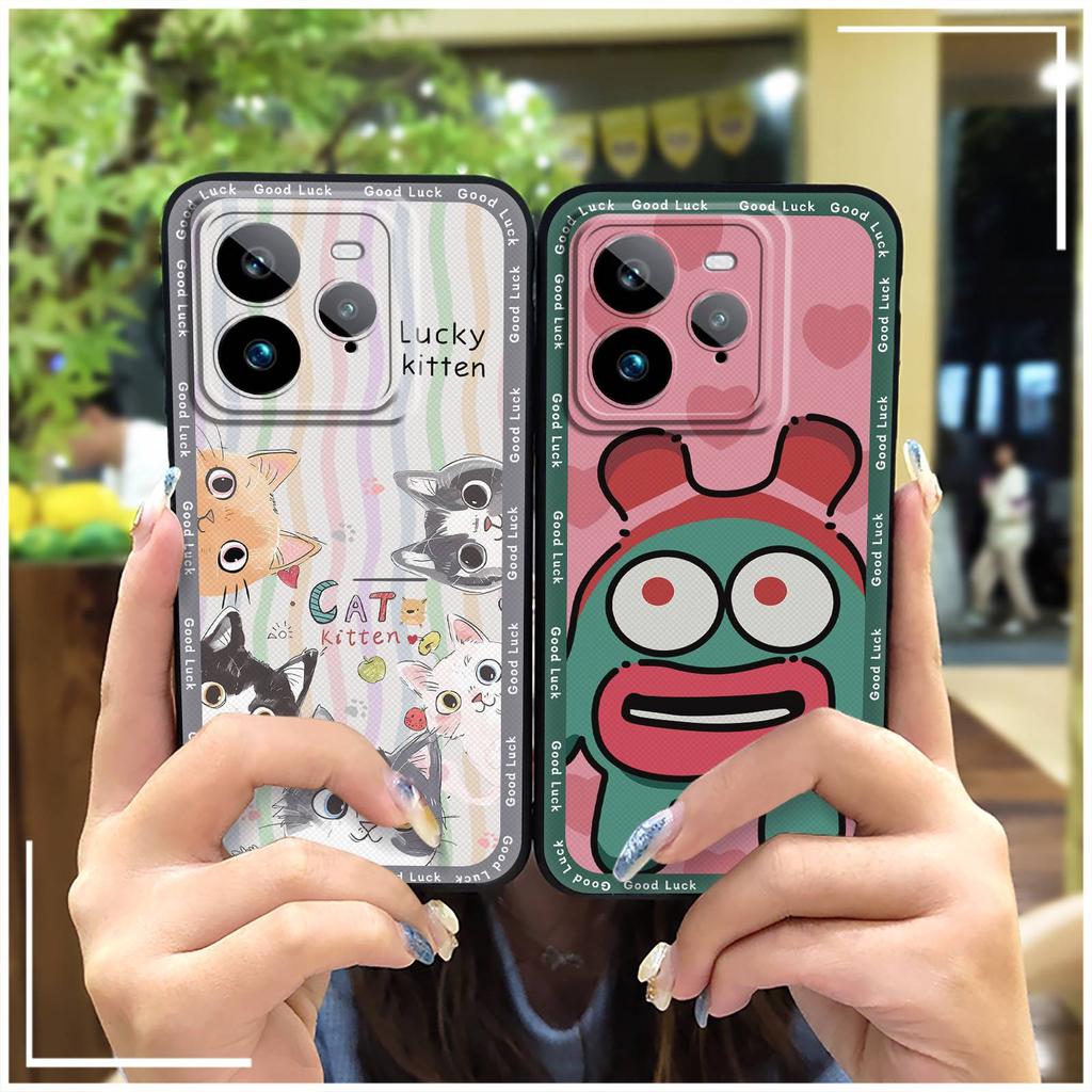 Cartoon Protective Phone Case For Realme GT7 Pro Phone Pouch Durable Cute Back Cover Dirt-resistant Silicone Anti-knock