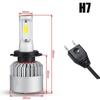 1Pc H4 H7 H11 COB Car LED Headlight Bulbs Hi-Lo Beam 36W 16000LM 6000K Auto Headlamp Led Car Light 12V Car Styling Bright