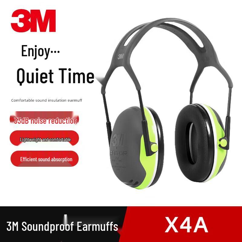 3M X4A Headband Earmuffs