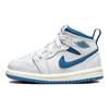 Buty dla niemowląt Air Jordan 1 Mid SE TD Industrial Blue Białe Żaglowe FN7537-141