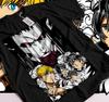 Anime Tişört, Anime Vintage Özel Tişört Unisex, Anime Manga Tişörtü, Anime Severler Tişörtü, Grafik Anime Tişört, Manga Tişörtü, Japon Anime