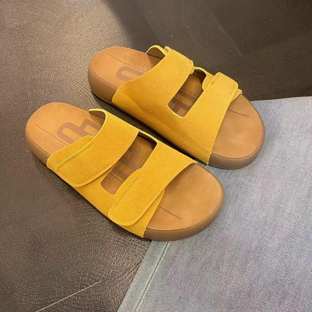 Toast retro slippers women's new cool slippers women's summer outer beach sandals