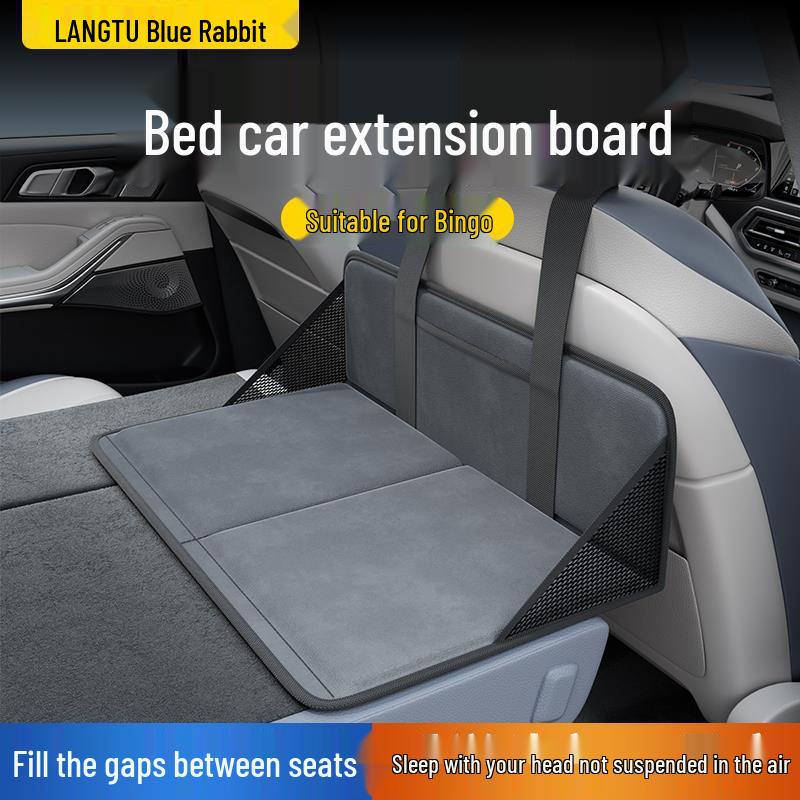 Blue Grid Rabbit Wuling Bingo Camper Van Rear Seat Sleeping Mat