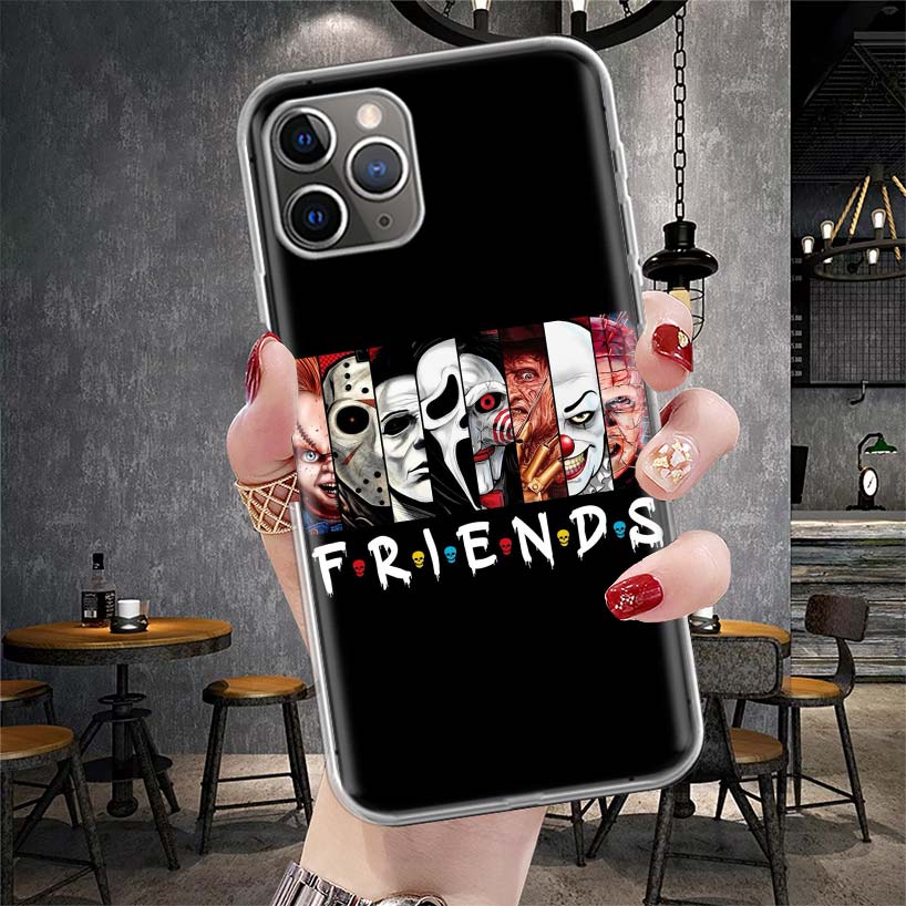 Horror Movie Terrifier Soft Phone Case For IPhone 11 17 Air 16E 16 Pro Max 15 + 14 Plus 13 Mini 12 Apple 7 SE 8 Fundas Coque 11