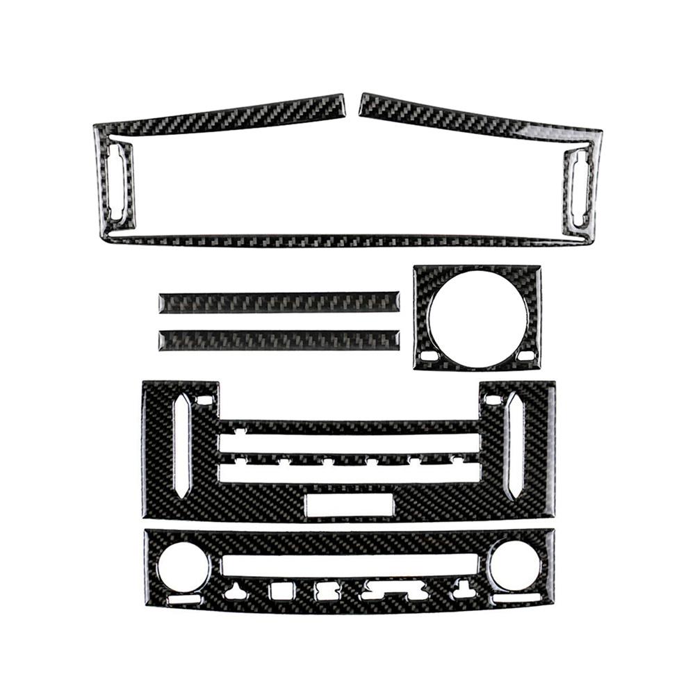 Air Vent AC & CD Panel Cover Trim Carbon Fiber For Lexus IS250 IS350 2014-2018