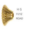 ZTTO Ultralight Road Bike Cassette 11s 12s 11-28/30/32/34/36T HG Freewheel Gold 11 12 Speed 34T ULT Gravel Sprocket 11v 12v K7