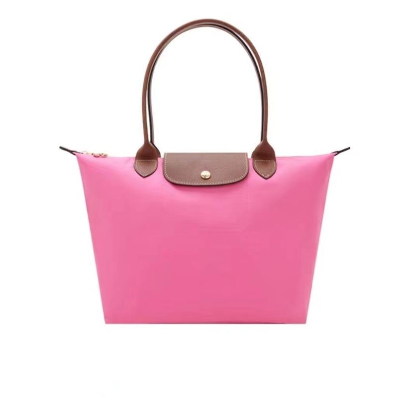Longxiang bag Zhou nylon large, medium and small tote bag handbag shoulder bag folding bag underarm women's bag