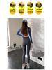 Women's 2025 Velvet-Lined Shark Yoga Pants - Warm Autumn/Winter Barbie Style