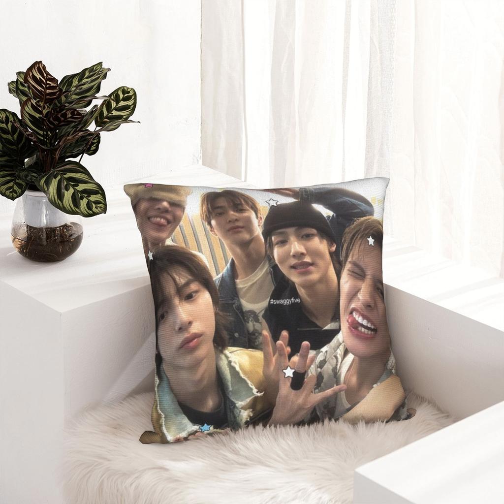 Cortis kpop k-pop gruppo di ragazzi idolo Federe Copricuscino Stampato Decorazione Federa Casa Diverse Misure