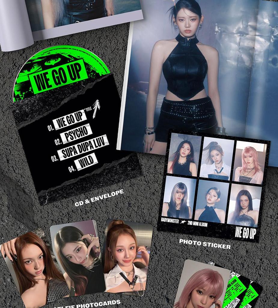 (WE/GO/UP ver.) BABYMONSTER [WE GO UP] 2° Mini Album