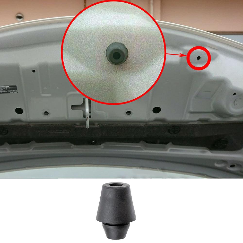 6x Rubber Bumper Hood Stop Buffer 65829-50A00 for Nissan Armada Frontier Maxima