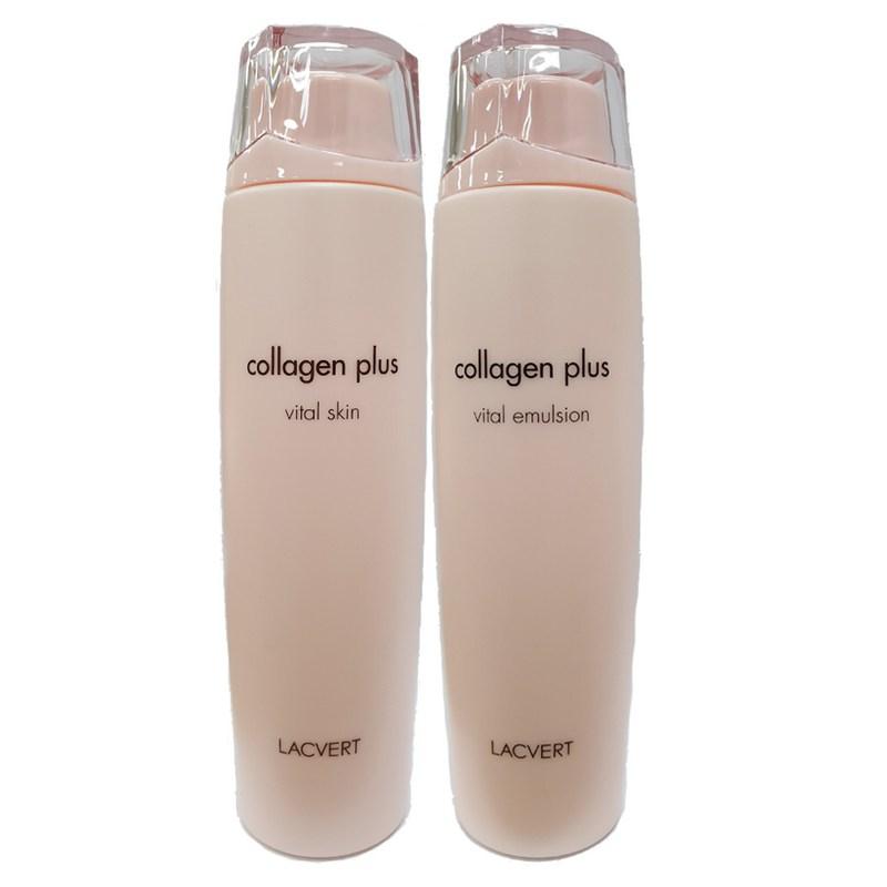 Lacvert Collagen Plus Vital 2-Piece Set (Skin 220ml x Emulsion 220ml), 1 Set