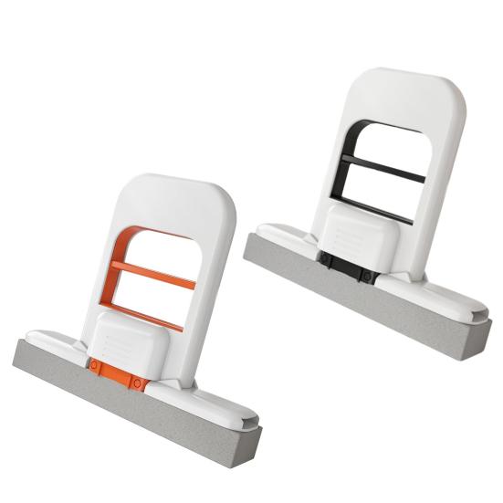 Mini Foldable Desktop Mop Portable Small Cleaning Mop Wet Dry Cleaning System Squeeze Lift Technology Office Mop