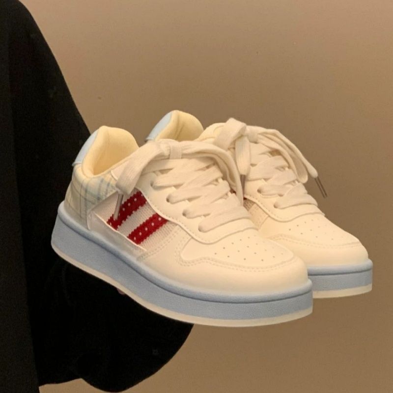 

Нишевые высокоценные сетчатые белые кроссовки на толстой подошве для женского лета 2025, тонкие, студенческие, универсальные спортивные кеды для скейтборда 35 синий